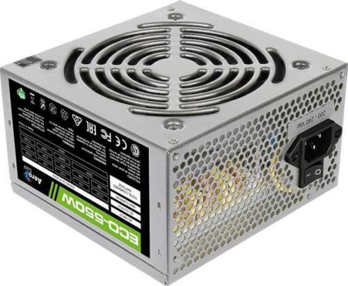 Блок питания Aerocool ATX 550W ECO-550 (24+4+4pin) 120mm fan 4xSATA RTL