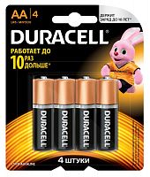 Купить Батарея Duracell Basic CN LR6-4BL MN1500 AA (4шт) в Липецке