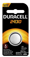 Купить Батарея Duracell Lithium 2430-1BL CR2430 (1шт) в Липецке