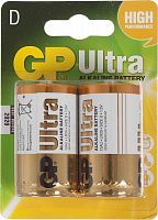 Купить Батарея GP Ultra 13AU-UE2, 2 шт D в Липецке