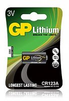 Купить Батарея GP Lithium CR123A (1шт) в Липецке