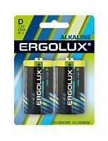 Купить Батарея Ergolux Alkaline LR20 BL-2 D 21000mAh (2шт) блистер в Липецке