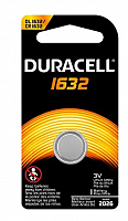 Купить Батарея Duracell Lithium 1632-1BL CR1632 (1шт) в Липецке