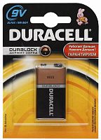 Купить Батарея Duracell Basic 6LR61/6LF22/6LP3146 MN1604 9V (1шт) в Липецке