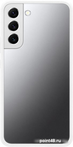 Чехол (клип-кейс) Samsung для Samsung Galaxy S22+ Frame Cover прозрачный/белый (EF-MS906CWEGRU) в Липецке