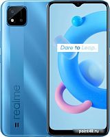 Смартфон Realme C11 2021 32Gb 2Gb голубой моноблок 3G 4G 2Sim 6.5  720x1600 Andro  11 8Mpix 802.11 b/g/n NFC GPS GSM900/1800 GSM1900 MP3 FM A-GPS microSD max256Gb в Липецке