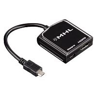 Купить Адаптер аудио-видео Hama H-54510 HDMI (f)/Micro HDMI (m) 0.2м. черный (00054510) в Липецке