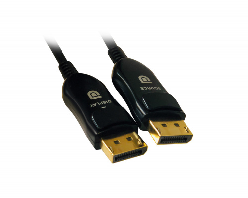Купить Кабель аудио-видео Digma 1.4v AOC DisplayPort (m)/DisplayPort (m) 10м. Позолоченные контакты черный (BHP DP 1.4-10) в Липецке фото 2