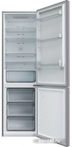 Холодильник Candy CCRN 6200S серебристый (двухкамерный) в Липецке фото 3