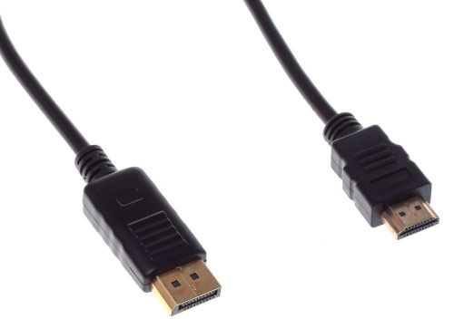 Купить Кабель аудио-видео Buro DisplayPort (m)/HDMI (m) 1.8м. феррит.кольца Позолоченные контакты черный (BHP RET HDMI_DPP18) в Липецке фото 3