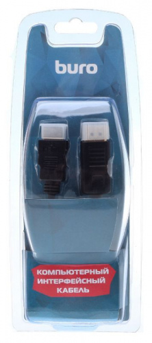 Купить Кабель аудио-видео Buro DisplayPort (m)/HDMI (m) 1.8м. феррит.кольца Позолоченные контакты черный (BHP RET HDMI_DPP18) в Липецке фото 5