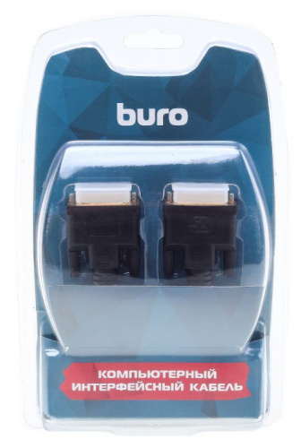 Купить Кабель видео Buro DVI-D(m)/DVI-D(m) 3м. феррит.кольца Позолоченные контакты черный (BHP RET DVI30) в Липецке фото 5