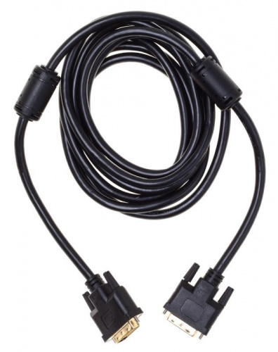 Купить Кабель видео Buro DVI-D(m)/DVI-D(m) 3м. феррит.кольца Позолоченные контакты черный (BHP RET DVI30) в Липецке фото 2