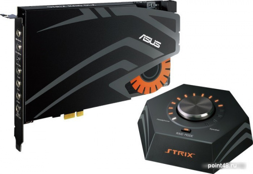 Звуковая карта Asus PCI-E Strix Ra  DLX (C-Media 6632AX) 7.1 Ret