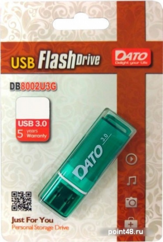 Купить Флеш Диск Dato 16Gb DB8002U3 DB8002U3G-16G USB3.0 зеленый в Липецке фото 2