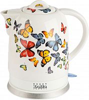 Купить Чайник DELTA DL-1233А фарфор бабочки в Липецке