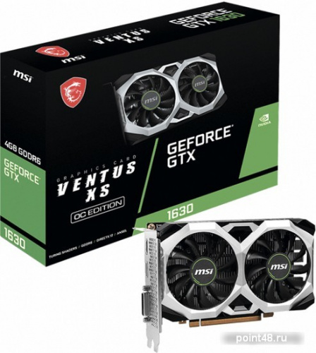 Видеокарта MSI GeForce GTX 1630 Ventus XS 4G OC фото 2