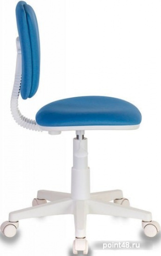 Кресло детское Бюрократ CH-W204NX/26-24 голубой 26-24 (пластик белый) фото 3