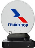 Купить Комплект спутникового телевидения Триколор GS B534М и GS C592 Сибирь (комплект на 2 ТВ) черный в Липецке
