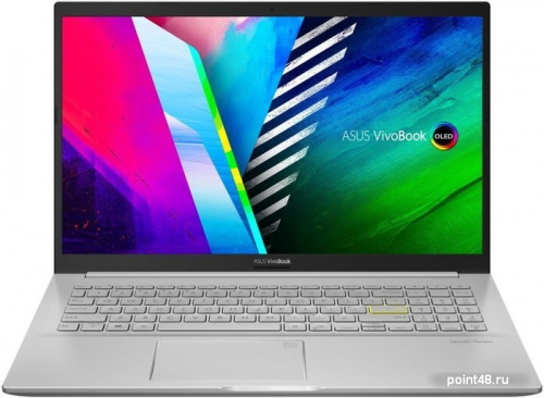 Ноутбук 15.6  OLED FHD Asus K513EA-L11123T silver (Core i3 1115G4/8Gb/256Gb SSD/VGA Int/W10) (90NB0SG2-M16510) в Липецке