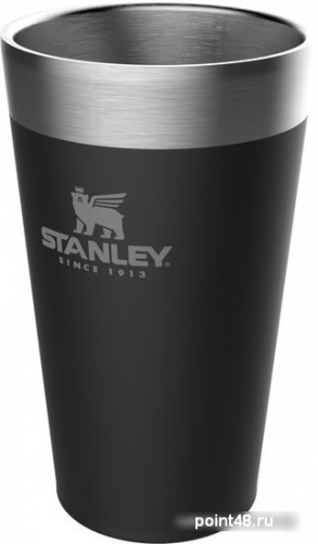Купить Термостакан Stanley Adventure Stacking Vacuum Pint (10-02282-058) 0.47л. черный в Липецке фото 2