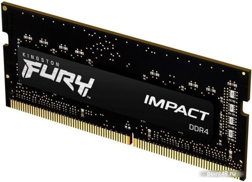 Оперативная память Kingston FURY Impact 2x8GB DDR4 SODIMM PC4-21300 KF426S15IBK2/16 фото 2
