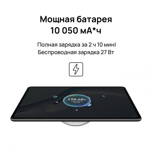Планшет Huawei MatePad Pro Kirin 9000е (2.0) 8C RAM8Gb ROM256Gb 12.6 OLED 2560x1600 Andro  10.0 HMS серый 13Mpix 8Mpix BT GPS WiFi Touch NM 256Gb 10050mAh в Липецке фото 22