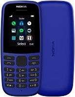Мобильный телефон NOKIA 105 SS (ТА-1203) BLUE в Липецке