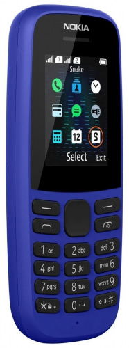 Мобильный телефон NOKIA 105 SS (ТА-1203) BLUE в Липецке фото 3