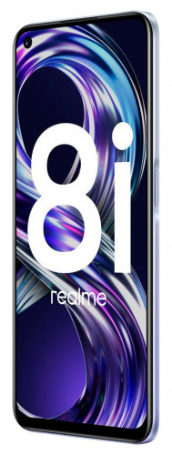 Смартфон Realme 8i 64Gb 4Gb фиолетовый моноблок 3G 4G 2Sim 6.6 1080x2412 Andro  11 50Mpix 802.11 a/b/g/n/ac NFC GPS GSM900/1800 GSM1900 TouchSc V Conf A-GPS microSD max256Gb в Липецке фото 3