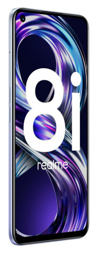 Смартфон Realme 8i 64Gb 4Gb фиолетовый моноблок 3G 4G 2Sim 6.6 1080x2412 Andro  11 50Mpix 802.11 a/b/g/n/ac NFC GPS GSM900/1800 GSM1900 TouchSc V Conf A-GPS microSD max256Gb в Липецке фото 4