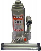 Домкрат MATRIX гидравлический бутылочный, 3 т, H подъема 194-372 мм 50717