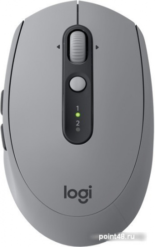 Купить Мышь Logitech M590 Silent серый оптическая (1000dpi) беспроводная USB (7but) в Липецке