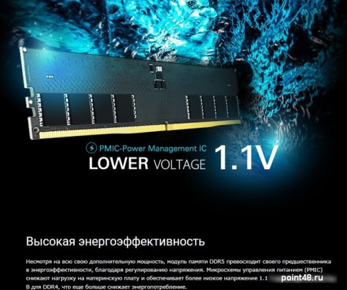 Оперативная память Silicon-Power 16ГБ DDR5 5600 МГц SP016GBLVU560F02 фото 3