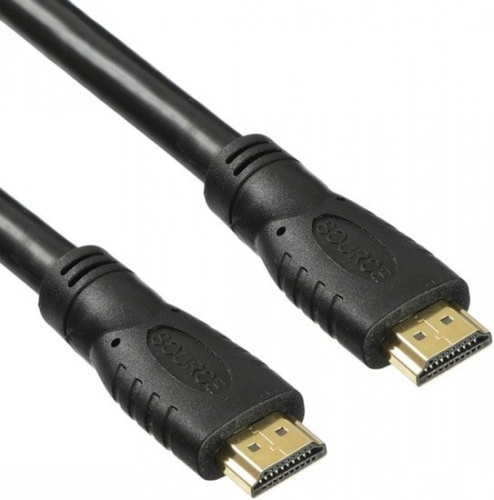 Купить Кабель аудио-видео Buro HDMI (m)/HDMI (m) 20м. Позолоченные контакты черный (BHP HDMI 2.0-20) в Липецке фото 2