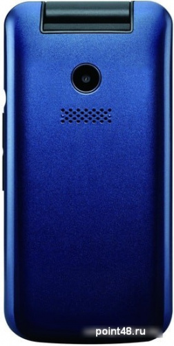 Мобильный телефон Philips E255 Xenium 32Mb синий раскладной 2Sim 2.4 240x320 0.3Mpix GSM900/1800 GSM1900 MP3 FM microSD max32Gb в Липецке фото 3