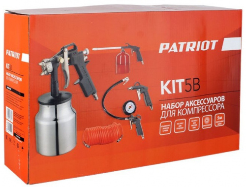 Купить Набор пневмоинструментов Patriot KIT 5В компл.:5 предметов в Липецке фото 7