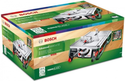 Купить Торцовочная пила Bosch AdvancedTableCut 52 550Вт 8200об/мин d=220мм в Липецке фото 3