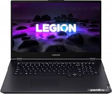 Ноутбук 17.3  IPS FHD Lenovo Legion 5 17ITH6H blue (Core i5 11400H/16Gb/512Gb SSD/3060 6Gb/W11) (82JM002WRU) в Липецке