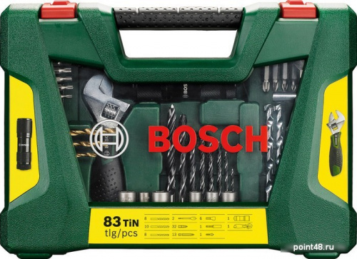 Купить Набор принадлежностей Bosch V-line 83 предмета (жесткий кейс) в Липецке фото 2