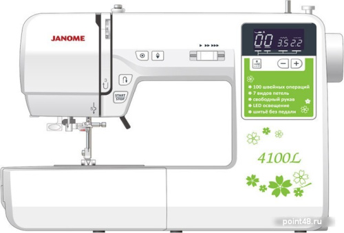 Купить Швейная машина Janome 4100L белый в Липецке