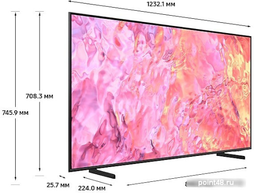 Купить Телевизор Samsung QLED 4K Q60C QE55Q60CAUXRU в Липецке фото 3