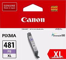 Купить Картридж струйный Canon CLI-481XL PB 2048C001 фото голубой (8.3мл) для Canon PixmaTS8140TS/TS9140 в Липецке