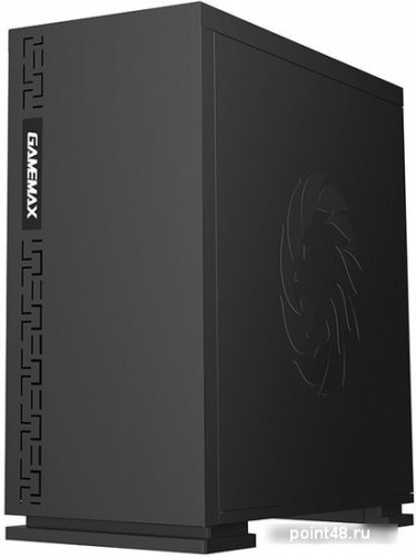 Корпус GameMax [H605BLK EXPEDITION BLK] без БП (M i Tower, ATX, Black) (со стеклом) фото 2