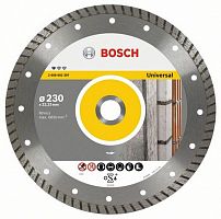 Купить Алмазный диск универсальный Bosch Standard for Universal Turbo (2608602393) d=115мм d(посад.)=22.23мм (угловые шлифмашины) в Липецке