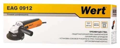 Купить Углошлифовальная машина  WERT 185367 EAG 0912 в Липецке фото 11