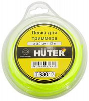 Купить Леска для садовых триммеров Huter TS3012 d=3мм L=12м для Huter GGT-1900S(T) (71/2/3) в Липецке