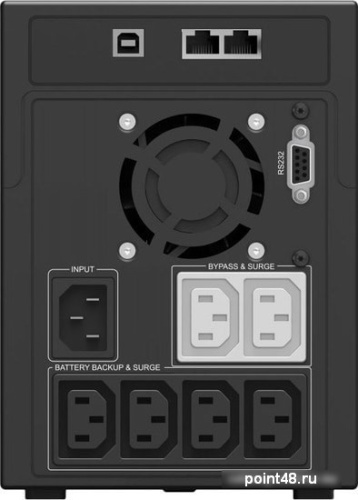 Купить Источник бесперебойного питания Ippon Smart Power Pro II 2200 1200Вт 2200ВА черный в Липецке фото 3