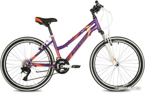 Купить Велосипед Stinger Laguna 24 р.14 2022 (фиолетовый) в Липецке на заказ
