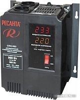 Купить Стабилизатор напряжения Ресанта СПН-900 электронный однофазный черный в Липецке